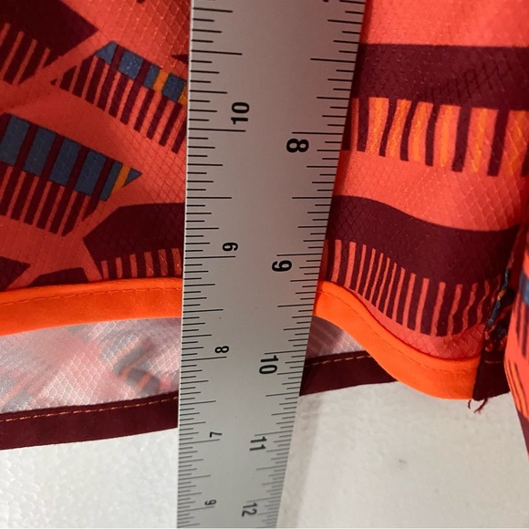 Nike Swim Trunks Men XL Colorful Tie Waist Geometric Board Shorts Mesh Brief 9” - Picture 9 of 11